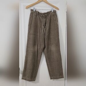 Gap Clean Cut 100% Cotton Corduroy Pants Size 29/30, Euc